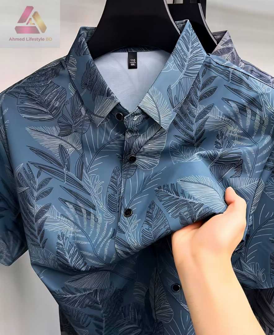 Premium China Micro Fabric Casual Half Sleeve Shirt
