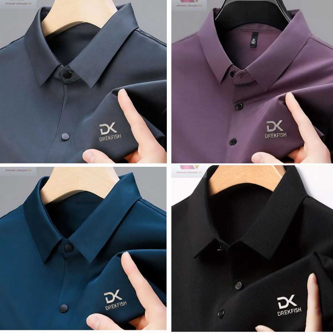 Super Premium China Fabric Sweing Less Summer Polo Shirt For Men