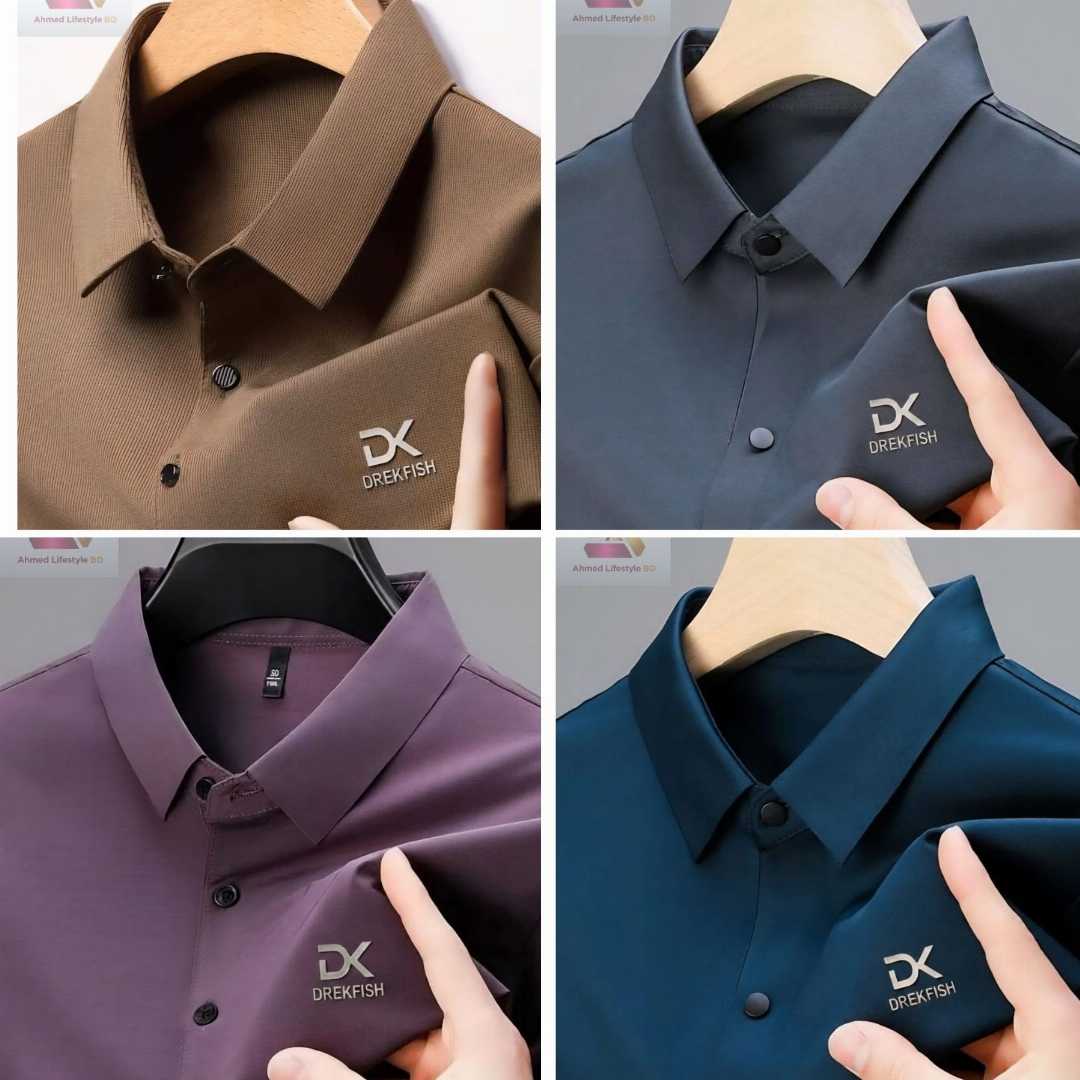 Super Premium China Fabric Sweing Less Summer Polo Shirt