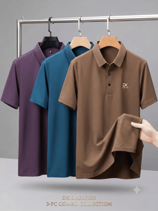 Super Premium China Fabric Sweing Less Summer Polo Shirt