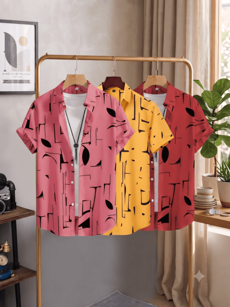 Premium China Micro Fabric Casual Half Sleeve Shirt