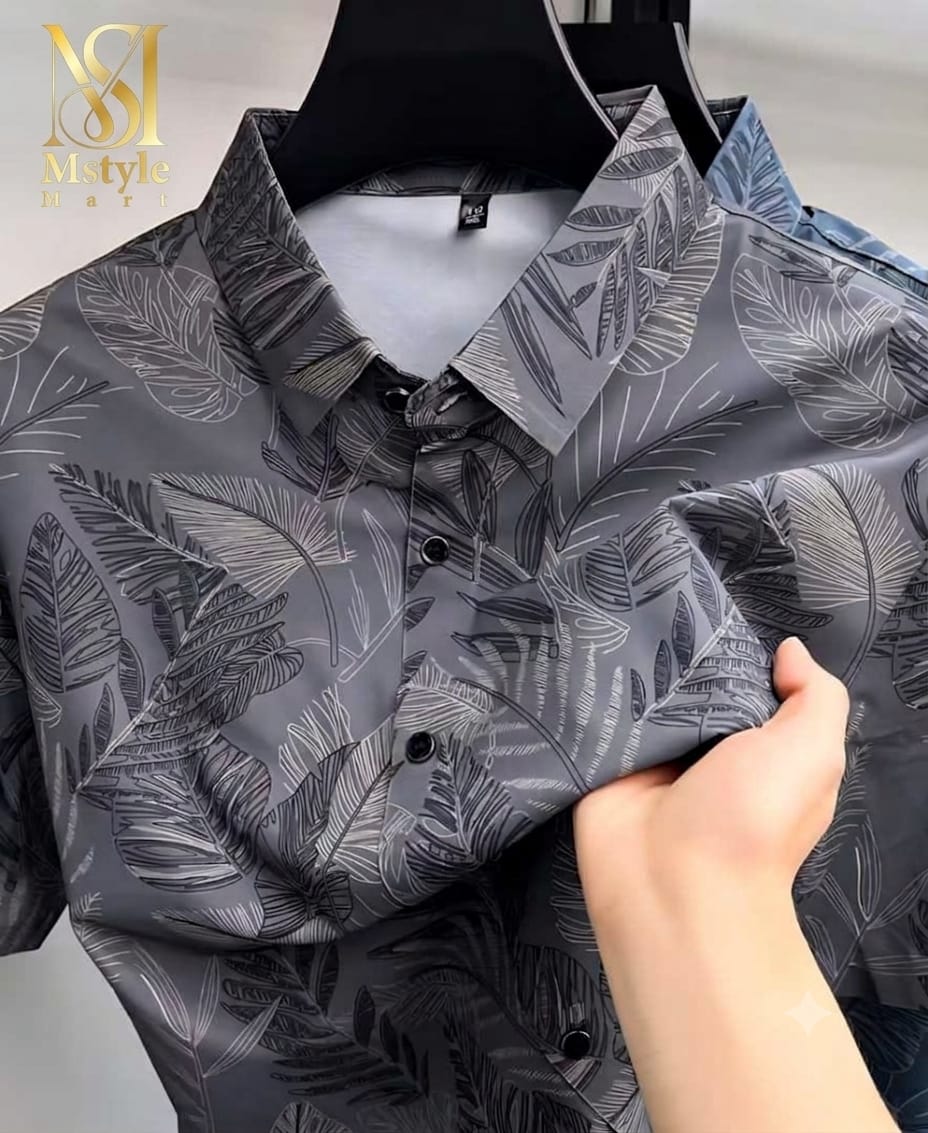 Premium China Micro Fabric Casual Half Sleeve Shirt
