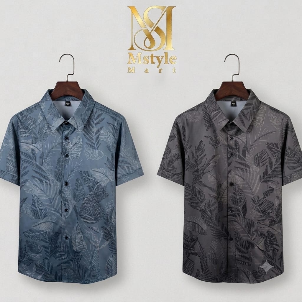 Premium China Micro Fabric Casual Half Sleeve Shirt
