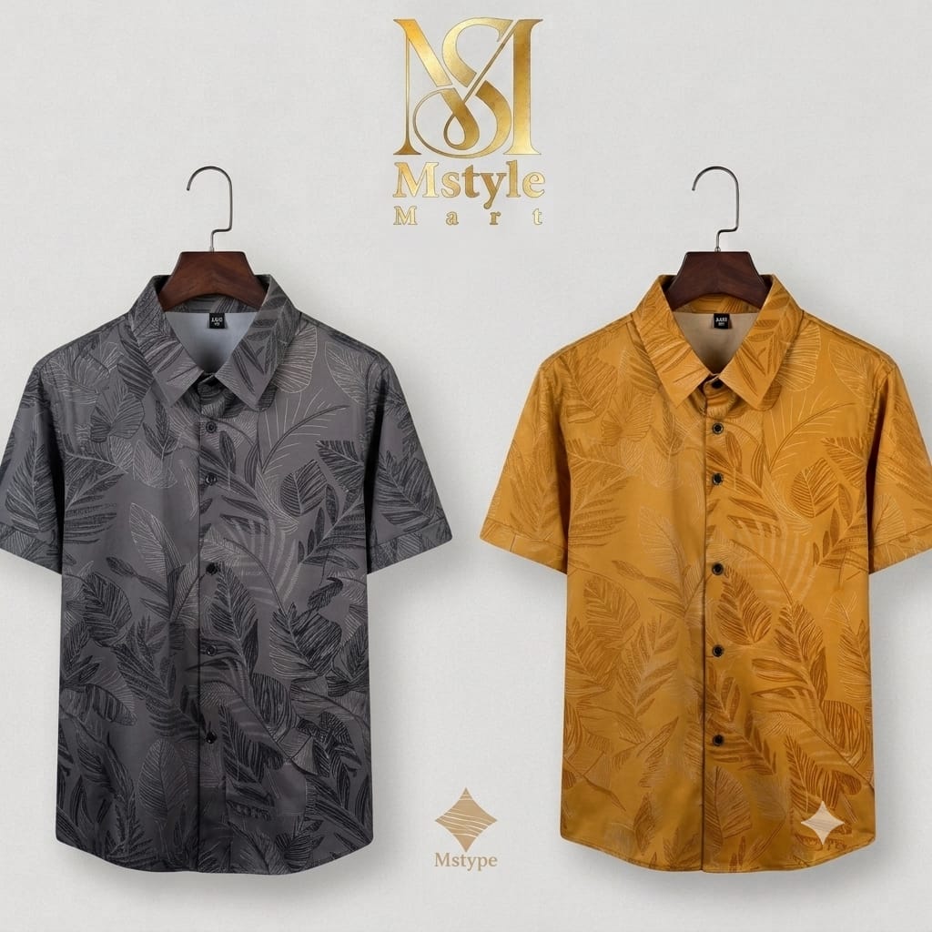 Premium China Micro Fabric Casual Half Sleeve Shirt