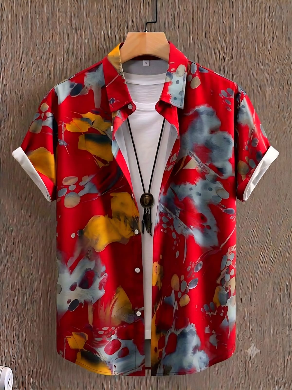 Premium China Micro Fabric Casual Half Sleeve Shirt