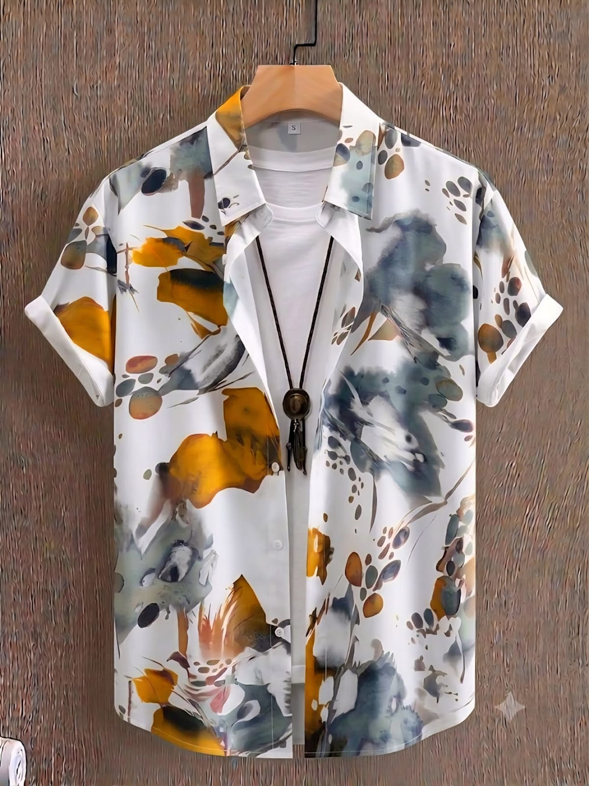 Premium China Micro Fabric Casual Half Sleeve Shirt