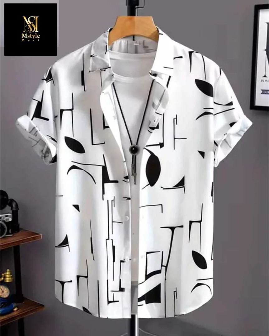Premium China Micro Fabric Casual Half Sleeve Shirt Copy