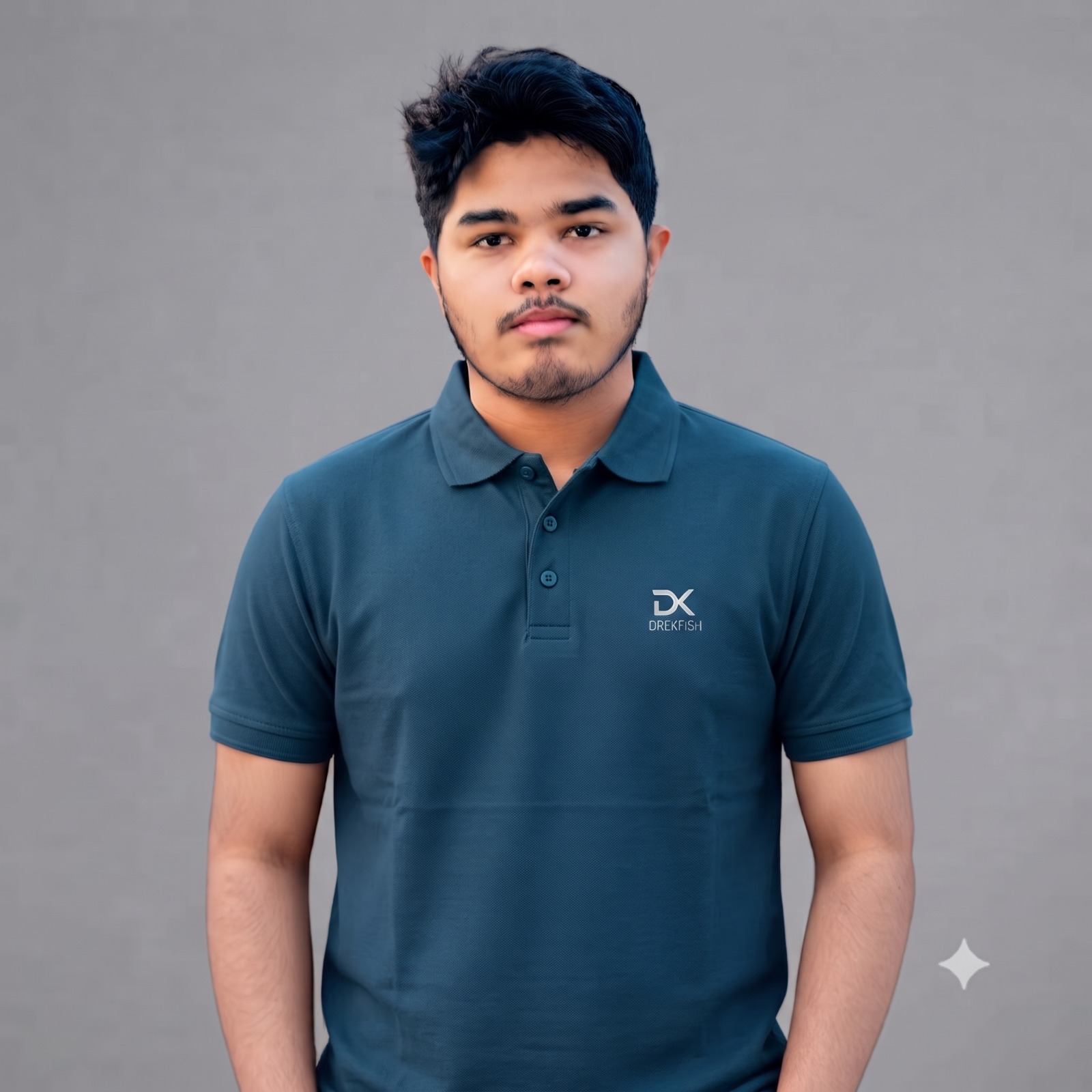 Super Premium China Fabric Sweing Less Summer Polo Shirt alternate view