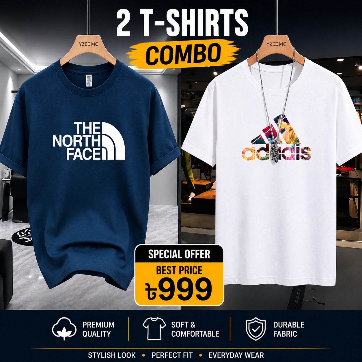 Premium China Drop-Shoulder T-Shirts Copy