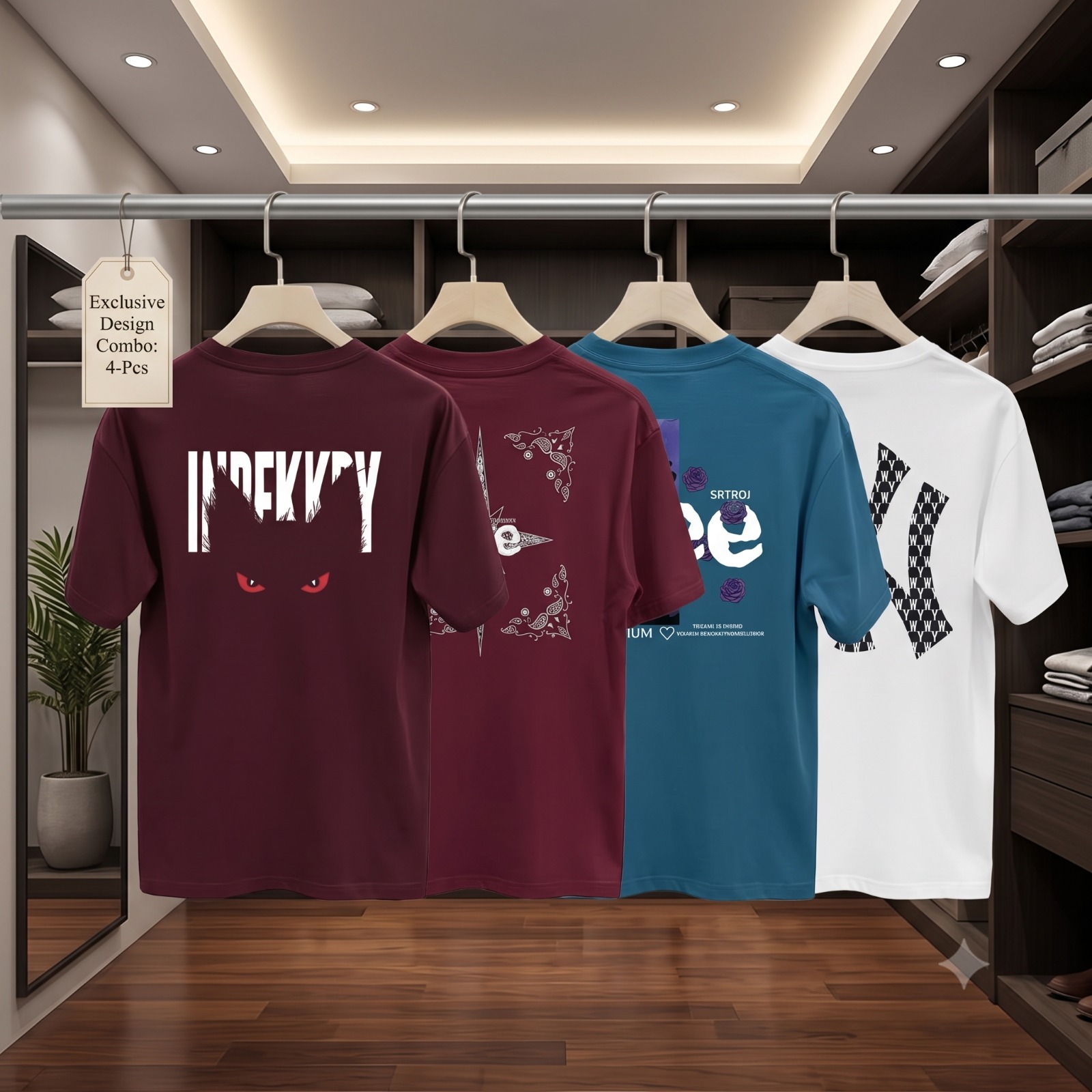 Premium China Drop Shoulder T-Shirt