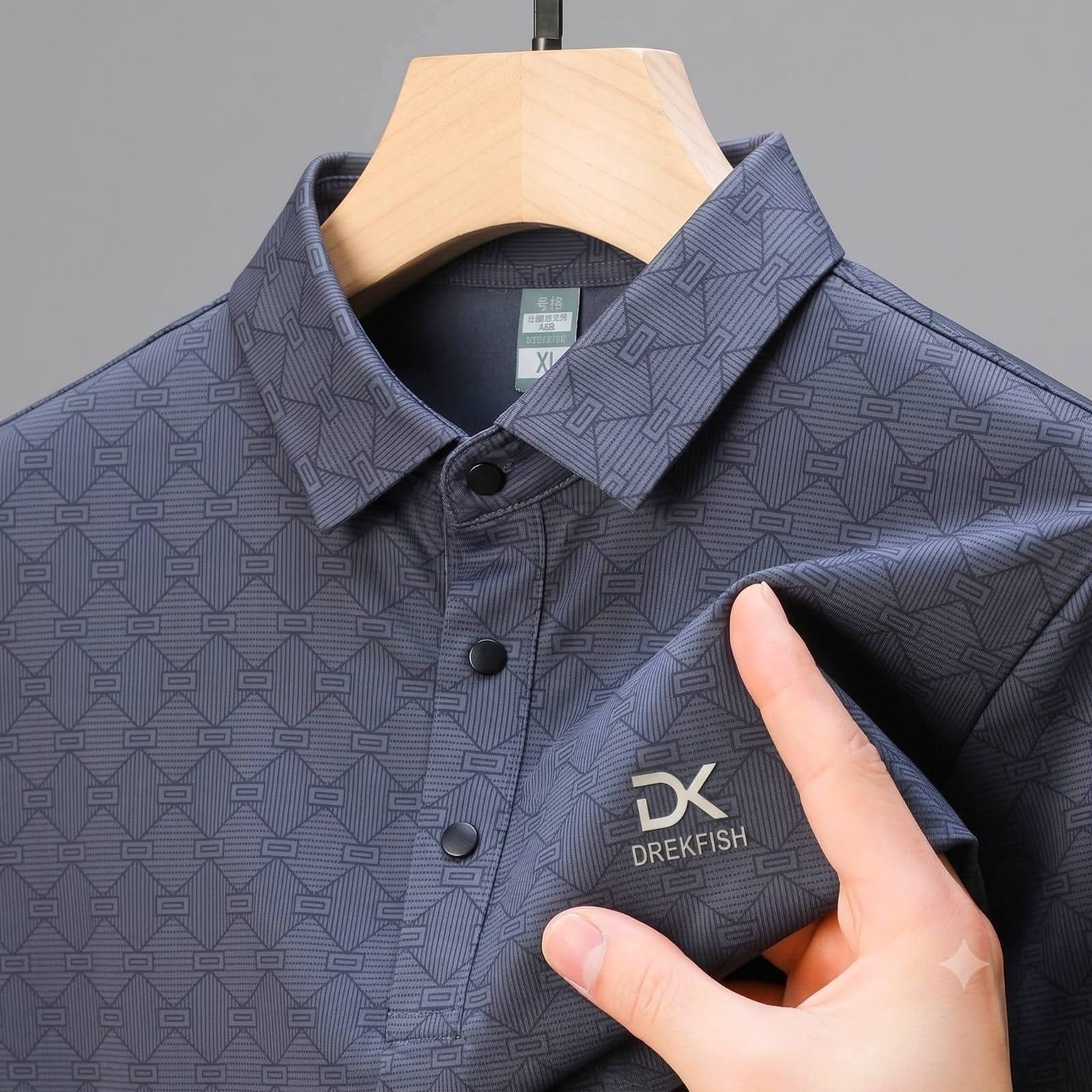 China Fabric Sweing Less Summer Polo Shirt