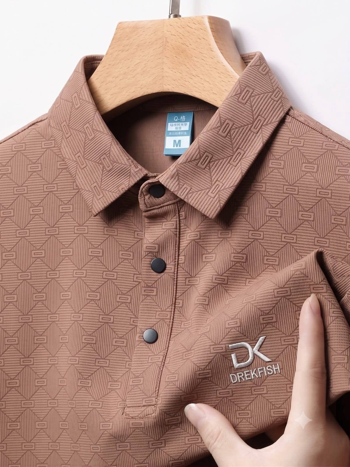 China Fabric Sweing Less Summer Polo Shirt