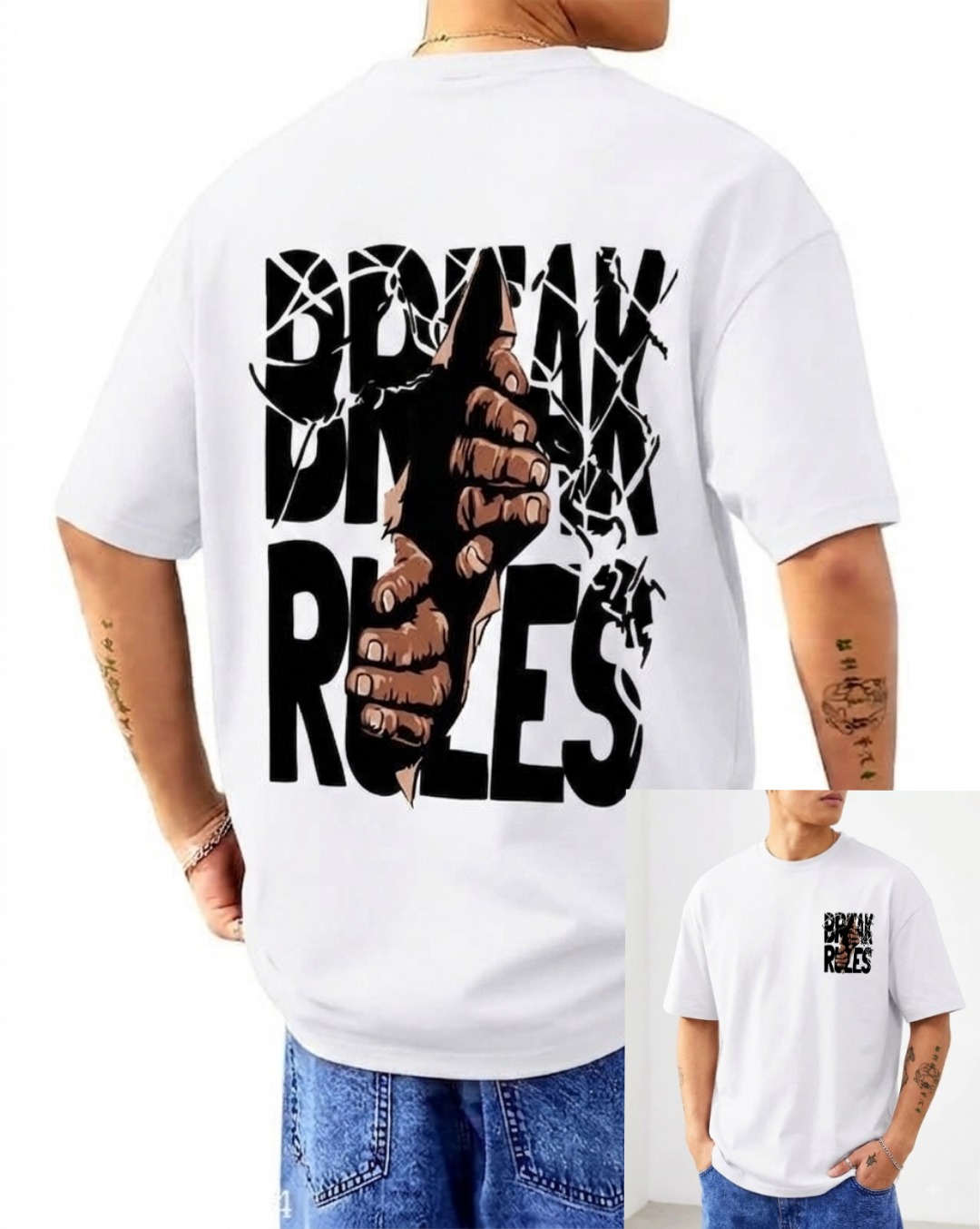 Premium China Drop-Shoulder T-Shirts